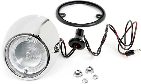 Backup Light Assembly Kit with Lens Right Passenger Side 64 1/2 for Ford for Mustang 1965-1966 C5ZZ-15511-KIT in Saudi Arabia