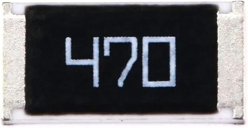 50 PCS 2512 SMD Chip Reservor 47 OHM 47R 470 1W 5 ٪ مقاومة المكونات السلبية in Saudi Arabia