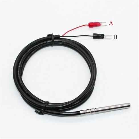 1pcs waterproof probe thermal resistance stainless steel 5 * 50mm(3 wire type 2m) in Saudi Arabia