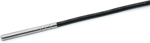 1pcs waterproof probe thermal resistance stainless steel 5 * 50mm(3 wire type 2m) in Saudi Arabia