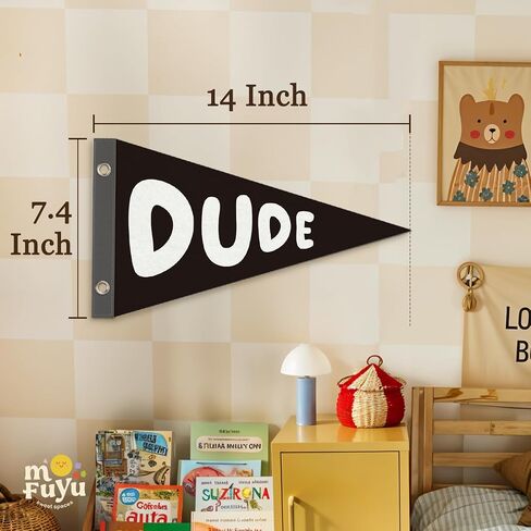 Boys Room Decor Banner,Brothers Make The Best Friends Wall Hanging Pennant Felt Banner Flags Wall Sign Decor Gift for Classroom,Nursery,Bedroom Playroom Game Dorm Room 7.4x14 Inch in Saudi Arabia