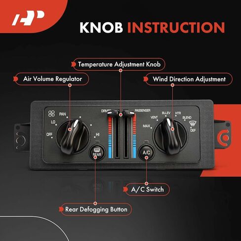 A-Premium Heater Comple Control Module متوافقة مع مركبات Buick-2005 Lacrosse ، 2000-2004 Regal ، 2000-2005 Century in Kuwait