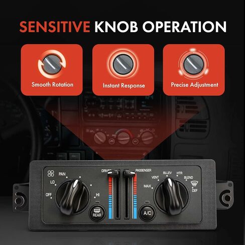 A-Premium Heater Comple Control Module متوافقة مع مركبات Buick-2005 Lacrosse ، 2000-2004 Regal ، 2000-2005 Century in Kuwait