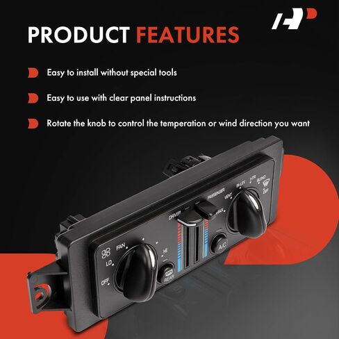 A-Premium Heater Comple Control Module متوافقة مع مركبات Buick-2005 Lacrosse ، 2000-2004 Regal ، 2000-2005 Century in Kuwait