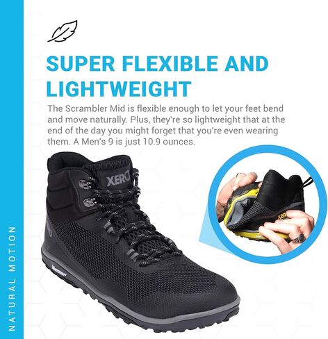 Xero Shoes Scrambler Mid II Morel Men's Size 10 in Saudi Arabia