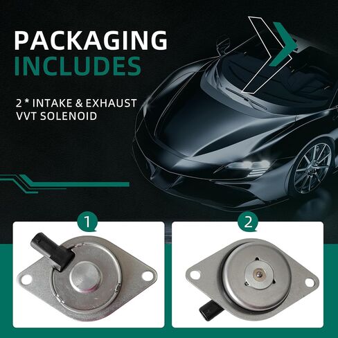 2pcs متغير المحرك المتغير توقيت توقيت الملف اللولبي VVT ، ملوث العادم VVT ، ل Chevy Cruze 11-16 ، لفولت 11-15 ، من أجل Sonic 12-20 ، ل Trax 13-20 ، لبيك Encore 13-21 ، ل Cadillac ELR 14-16 ، 1.4L ، 1.4L in Saudi Arabia