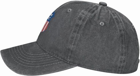 Union Pacific Railroad Denim Trucker Hat Baseball Cap for Men Or Women Cowboy Dad Black in Saudi Arabia