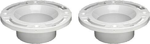 Oatey 3 بوصة. شفة خزانة PVC مع حلقة بلاستيكية بدون غطاء اختبار in Kuwait