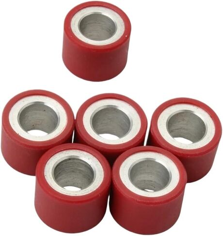 6pc 7g 11g 12g 16g 20x15mm rowler rowler fit for pcx150 sh150 sh125 pcx125 125cc 150cc 4t (Ivory) in Saudi Arabia