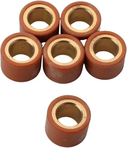6pc 7g 11g 12g 16g 20x15mm rowler rowler fit for pcx150 sh150 sh125 pcx125 125cc 150cc 4t (Ivory) in Saudi Arabia