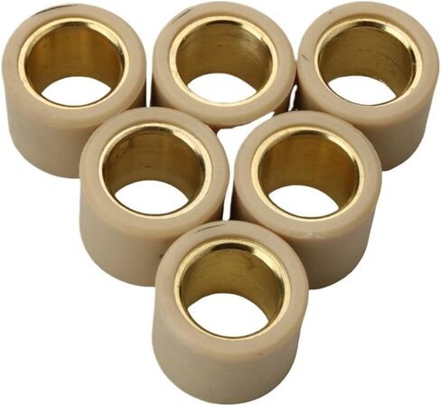 6pc 7g 11g 12g 16g 20x15mm rowler rowler fit for pcx150 sh150 sh125 pcx125 125cc 150cc 4t (Ivory) in Saudi Arabia