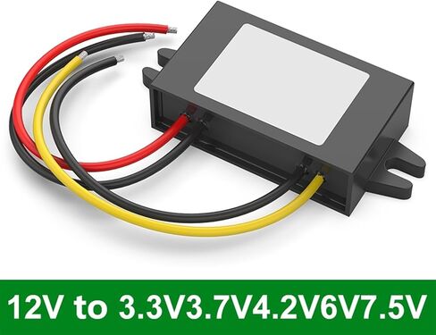 1pc 12V to 5V12V to 3.3V3.7V4.2V6V7.5V9V on-Board Power Converter DC-DC Voltage Reduction Module(3A,12V_5V) in Saudi Arabia