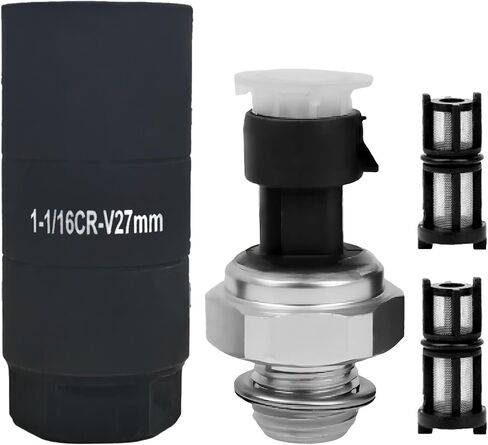 12677836 Oil Pressure Sensor Switch 12616646 with Filter Socket Replacement for Chevrolet Express Silverado Suburban 1500 2500 3500 Tahoe Corvette Avalanche Impala GMC Sierra Savana Yukon 2003-2008 in Saudi Arabia