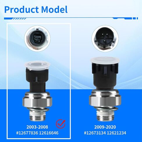 12677836 Oil Pressure Sensor Switch 12616646 with Filter Socket Replacement for Chevrolet Express Silverado Suburban 1500 2500 3500 Tahoe Corvette Avalanche Impala GMC Sierra Savana Yukon 2003-2008 in Saudi Arabia