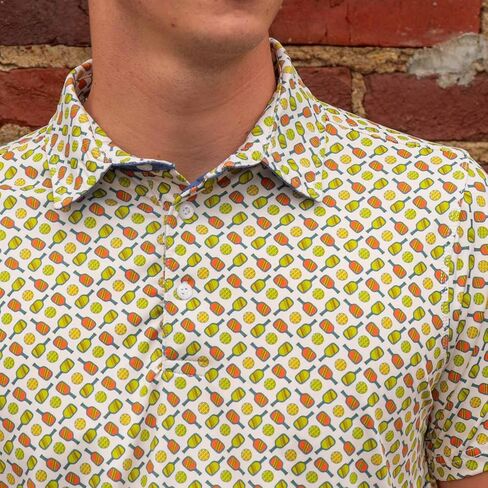 ChalkTalkSPORTS Pickleball Short Sleeve Polo Shirts - Pickleball Performance Sport Polo - Youth & Adult Sizes in Saudi Arabia