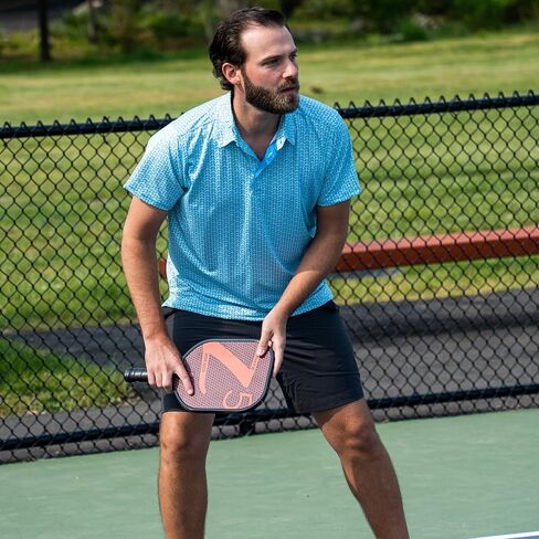 ChalkTalkSPORTS Pickleball Short Sleeve Polo Shirts - Pickleball Performance Sport Polo - Youth & Adult Sizes in Saudi Arabia