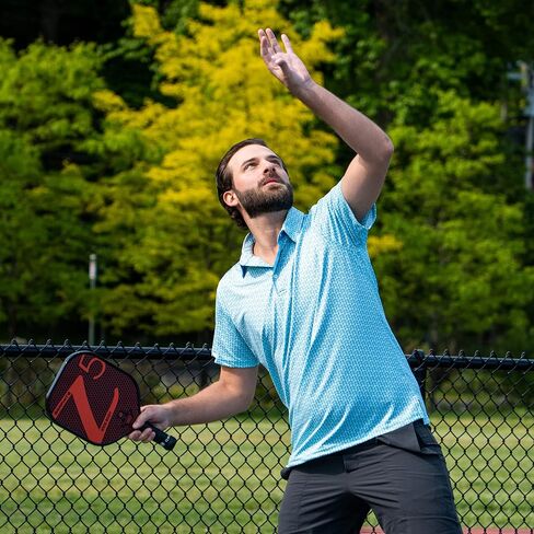 ChalkTalkSPORTS Pickleball Short Sleeve Polo Shirts - Pickleball Performance Sport Polo - Youth & Adult Sizes in Saudi Arabia