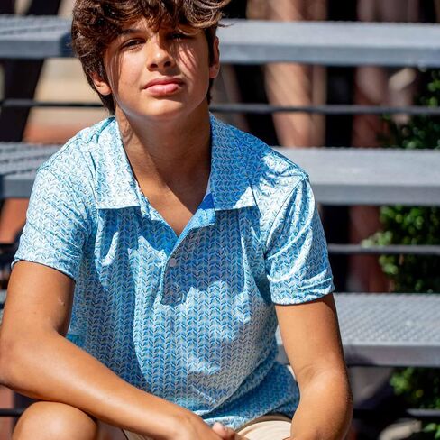 ChalkTalkSPORTS Pickleball Short Sleeve Polo Shirts - Pickleball Performance Sport Polo - Youth & Adult Sizes in Saudi Arabia