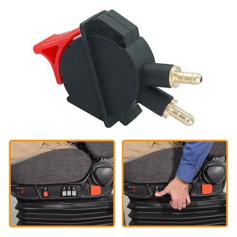 SK165305 SK146701 2586418C91 229697-01 High Pressure Red Seat Height Adjust Air Valve Rocker Switch Control Fit for International American Truck National seat 195 Series air seat in Kuwait