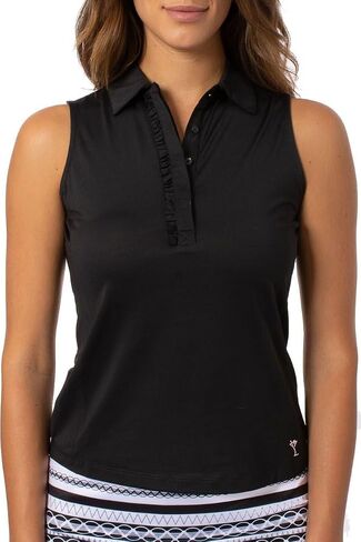 GOLFTINI Sleeveless Ruffle Polo in Saudi Arabia