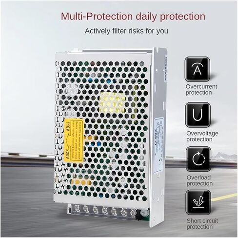 الإخراج في نفس الوقت تبديل مصدر الطاقة (12V 24V_120W) in Saudi Arabia