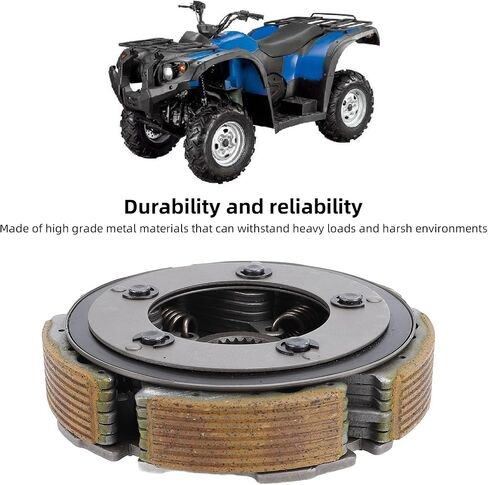 Superior Power Transfer Performance,Metal Material,Anti Wear,Stable Power Delivery,Metal ATV UTV Tool,Wet Clutch Shoe Assembly for HiSUN, Massimo, Bennche, Rural King, TUNTROL, in Saudi Arabia