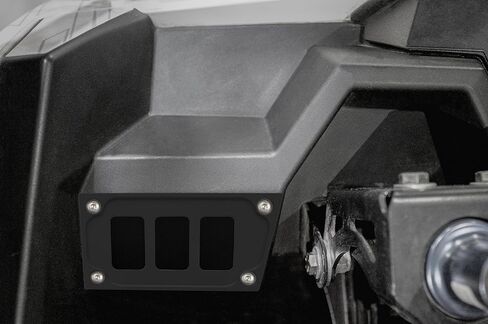 STV Motorsports Custom Aluminium Lower Dash Lash for Polaris RZR XP 1000 مع فتحات مفتاح 3 (لا توجد مفاتيح متضمنة) (أسود) in Kuwait