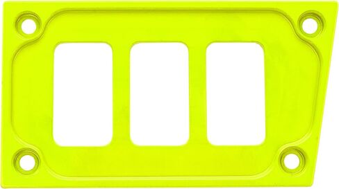 STV Motorsports Custom Aluminium Lower Dash Lash for Polaris RZR XP 1000 مع فتحات مفتاح 3 (لا توجد مفاتيح متضمنة) (أسود) in Kuwait