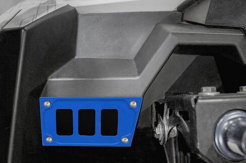 STV Motorsports Custom Aluminium Lower Dash Lash for Polaris RZR XP 1000 مع فتحات مفتاح 3 (لا توجد مفاتيح متضمنة) (أسود) in Kuwait