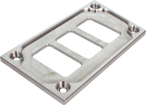STV Motorsports Custom Aluminium Lower Dash Lash for Polaris RZR XP 1000 مع فتحات مفتاح 3 (لا توجد مفاتيح متضمنة) (أسود) in Kuwait