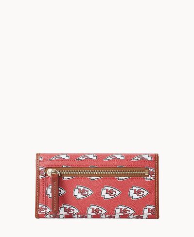 محفظة Dooney & Bourke، محفظة Nfl Chiefs Continental Clutch in Kuwait