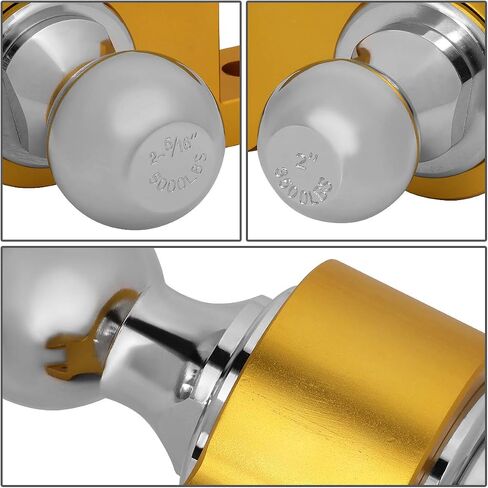 DNA Motoring Hitch-ALU-001-GD الألومنيوم 6 "قطرة مقطورة الكرة المزدوجة قابلة للتعديل قطر السحب. in Kuwait