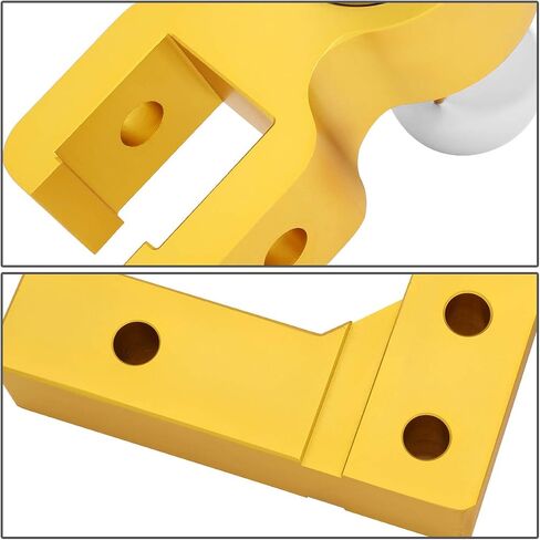 DNA Motoring Hitch-ALU-001-GD الألومنيوم 6 "قطرة مقطورة الكرة المزدوجة قابلة للتعديل قطر السحب. in Kuwait