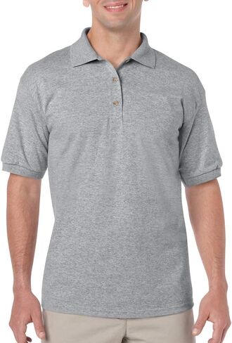Gildan Adult DryBlend Jersey Short Sleeve Polo Shirt in Saudi Arabia