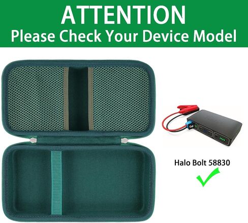 حقيبة سفر صلبة بديلة من khanka لهاتف HALO Bolt Ultimate 2.0، حافظة فقط (أسود) in Saudi Arabia