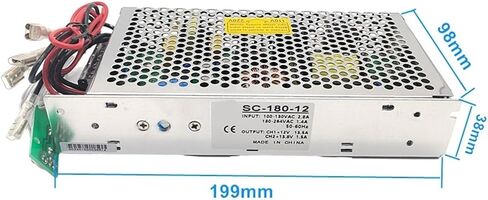 180W 12V 13.8V إمدادات الطاقة 110/220V AC DC SC-180-12V in Saudi Arabia