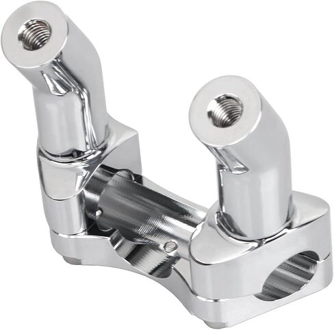دراجة نارية Chrome 3-1/2 "نسخ المقود التراجع وأعلى مجموعات المشابك مناسبة لهارلي 1 بوصة بار Dyna Heritage Softail Fat Boy Sportster Touring Glide in Kuwait