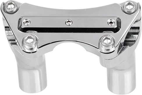 دراجة نارية Chrome 3-1/2 "نسخ المقود التراجع وأعلى مجموعات المشابك مناسبة لهارلي 1 بوصة بار Dyna Heritage Softail Fat Boy Sportster Touring Glide in Kuwait