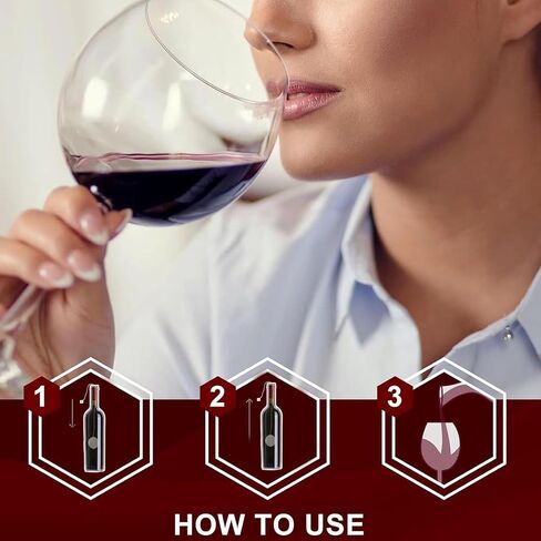 12 Pack the Wand Wine Purifier, Wine Filter, Wine Accessories for Wine Lovers, Wine Sulfite Filter To Remove Sulfite And Histamine, Eliminate Headaches, Reduce Wine Allergies in Saudi Arabia