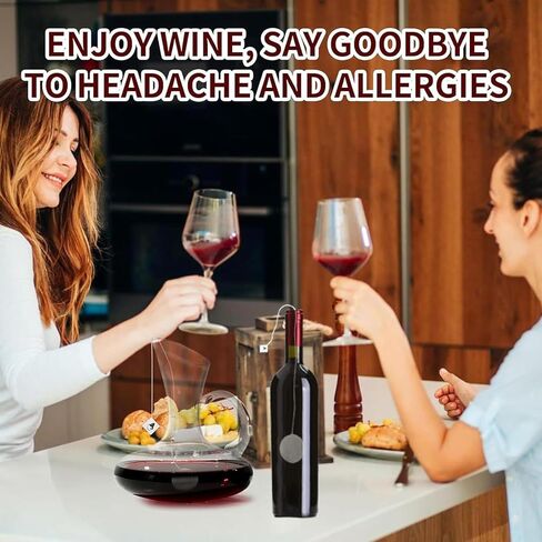 12 Pack the Wand Wine Purifier, Wine Filter, Wine Accessories for Wine Lovers, Wine Sulfite Filter To Remove Sulfite And Histamine, Eliminate Headaches, Reduce Wine Allergies in Saudi Arabia