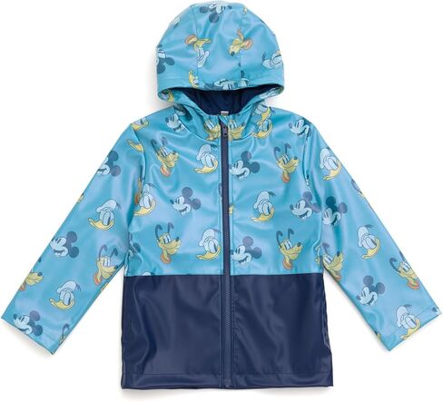 Disney Zip Up Waterproof Rain Jacket Toddler to Little Kid Sizes (3T - 7) in Saudi Arabia