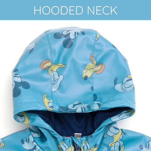 Disney Zip Up Waterproof Rain Jacket Toddler to Little Kid Sizes (3T - 7) in Saudi Arabia