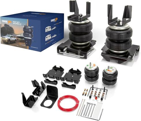 TORQUE Airbag Air Bag Suspension Kit for 2007-2018 Chevrolet Chevy Silverado 1500 and GMC Sierra 1500 2WD 4WD Rear Helper Bag Spring Towing 5000 lbs (Replaces Firestone Ride Rite 2430) (TR2430) in Saudi Arabia