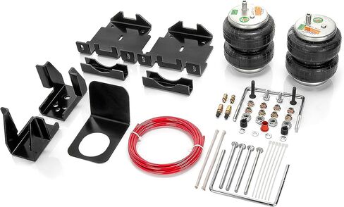TORQUE Airbag Air Bag Suspension Kit for 2007-2018 Chevrolet Chevy Silverado 1500 and GMC Sierra 1500 2WD 4WD Rear Helper Bag Spring Towing 5000 lbs (Replaces Firestone Ride Rite 2430) (TR2430) in Saudi Arabia