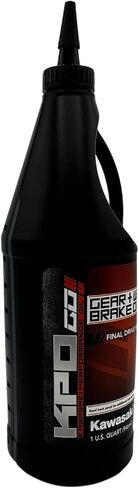 ثلاثة حزمة متوافقة مع Kawasaki KPO Gear + Wet Brake Oil K6103G-101-01Q يحتوي على ثلاث كوارت ومسار قمع in Kuwait