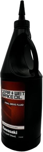ثلاثة حزمة متوافقة مع Kawasaki KPO Gear + Wet Brake Oil K6103G-101-01Q يحتوي على ثلاث كوارت ومسار قمع in Kuwait