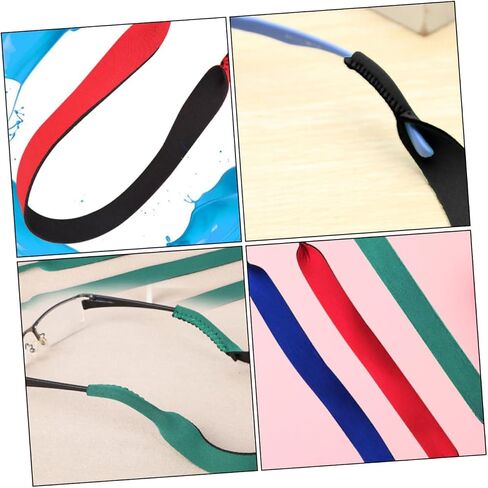 6pcs sports sunglasses أحزمة حاملين متينة مرنة العين للأنشطة في الهواء الطلق ألوان زاهية للمتعة الصيفية مريحة لركوب الدراجات في تشغيل المزيد in Saudi Arabia
