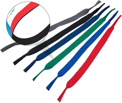6pcs sports sunglasses أحزمة حاملين متينة مرنة العين للأنشطة في الهواء الطلق ألوان زاهية للمتعة الصيفية مريحة لركوب الدراجات في تشغيل المزيد in Saudi Arabia