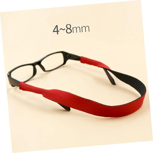 Nuobesty 3pcs حزام نظارات ممتدة للرياضة في الهواء الطلق متينة النظارات الشمسية حامل الرقبة الأزرق للسباحة اليومية الاستخدام in Saudi Arabia