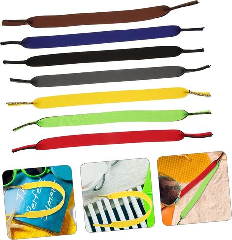 TOYANDONA 7Pcs Slip Swimming Goggles Straps Durable Eyewear Holder for Swimming Accessories Comfortable Fit for Glasses and Goggles Easy to Install for Water Activities in Saudi Arabia